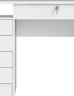 INOSIGN Schreibtisch Function Plus, Arbeitstisch, Bürotisch, staurum, minimalistisch, mit 4 Schubladen,1 Einlegeboden, zeitlos, 1 offenes Fachbreite 110 cm
