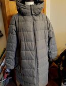 Outdoor Performance Mantel mit Kapuze • Superwarm Größe XL (42) silbergrau in 24972