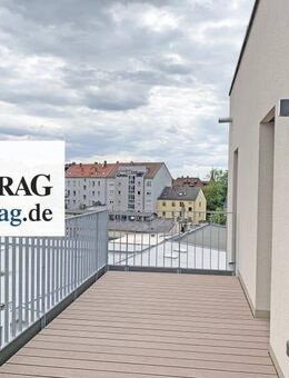 N-St. Leonhard: Erstbezug! Attraktive, helle 3-Zi-Whg (4. OG) mit EBK, Balkon, Aufzug, TG-SP - Nürnberg