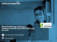 Bereichsleitung Leistung / stellvertretende Geschäftsführung (m/w/i) - Reutlingen