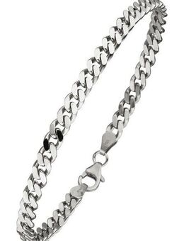JOBO Armband, Panzerarmband 925 Silber 21 cm 4,6 mm