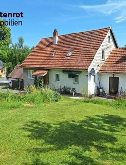 Leben im Einklang mit der Natur - Einfamilienhaus mit großen Grundstück in Almerswind - Schalkau
