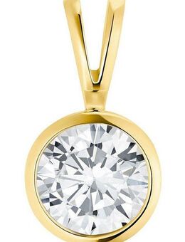 Amor Kettenanhänger, mit Zirkonia (synth)