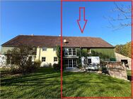 *Wohntraum im Grünen* Familienfreundliche Wohnung im DHH-Stil mit XXLGarten, Werkstatt mit Hebebühne - Ziemetshausen