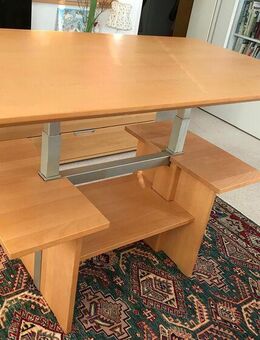 Couchtisch Sofatisch Wohnzimmertisch Buche massiv - Berlin