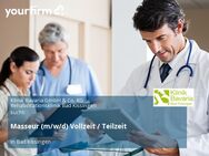 Masseur (m/w/d) Vollzeit / Teilzeit - Bad Kissingen