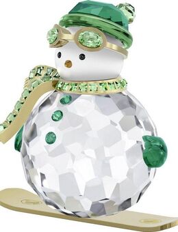 Swarovski Weihnachtsfigur Deko Kristall Sammelfigur Holiday Cheers Dulcis Schneemann (1 St), Swarovski® Kristall