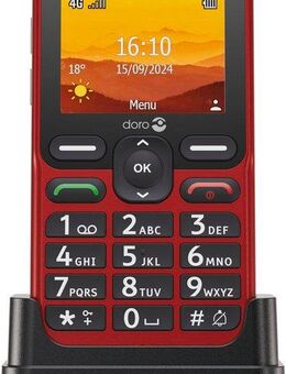 Doro Leva L10 Handy (6,09 cm/2,4 Zoll, 2 MP Kamera)