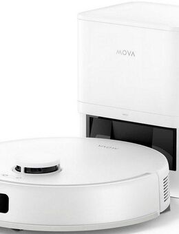 Mova Saugroboter MOVA E20 Plus, mit Wischfunktion, 680 W, mit Beutel, 5.000 Pa Saugkraft, Hindernisvermeidung, 3 Wasserdurchflussstufen