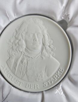 Meissen Porzellan-Medaille - Bergisch Gladbach
