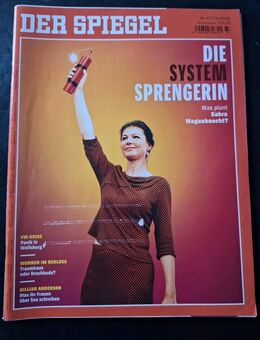 Der Spiegel Nr. 37 vom 07.09.2024 Die System Sprengerin (Magazin Politik) - Essen