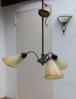 2 Leuchten (Original 60er Jahre) - Frechen