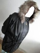 Hochwertige neue Damen Luxus Nappa Lederjacke in 8604