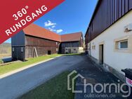 Charmanter und sanierter 3-Seitenhof mit Entwicklungspotenzial + 18 ha Land in Sächs. Schweiz - Sebnitz