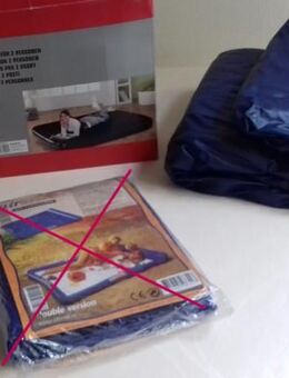 1 A.T.U. Komfort-Liegebett, Partyliege, Gästebett für 2 Personen - Hamburg