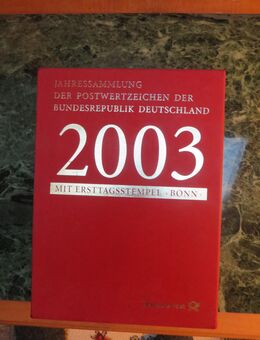 Briefmarken Jahressammlung 2003 - Elmshorn