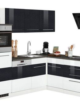 KOCHSTATION Winkelküche KS-Trient, Stellbreite 230x190 cm, wahlweise mit E-Geräten, mit Arbeitsplatte