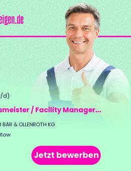 Hausmeister / Facility Manager (w/m/d) - Teltow