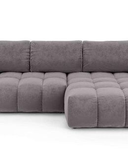 OTTO home Ecksofa AZITA klein optionale Schlafsofa mit Bettkasten, B/T/H: 270/166,5/84cm, L-Form mit Wellenunterfederung, Bubble-Optik