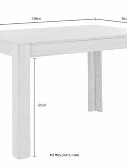 INOSIGN Esstisch Meigh, TOPSELLER! (OTTO-Choices), Breite 120 cm, verschiedene Größen und Farbvarianten