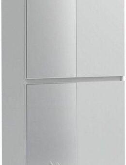 INOSIGN Schuhschrank Mister,Schuhkommode,Schuhmöbel,Schuhablage,Schuhregal Breite 80 cm, Höhe 200 cm, Tiefe 34 cm, 4 Türen, 12 Fächer, 2 Spiegel