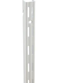 1x Metall-Wandschiene 2-reihig 200 cm Weiß *8 - Birkenfeld (Baden-Württemberg)
