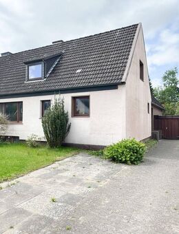 Doppelhaushälfte in ruhiger Lage von Moorrege mit flexibler Raumaufteilung und Garten - Moorrege