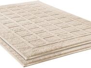 Dyckhoff Badematte Planet, Höhe 3 mm, beidseitig nutzbar, fußbodenheizungsgeeignet, Baumwolle, rechteckig, 2-tlg. Badematte, Baumwolle, 2er Set Hotelmatte