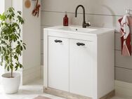 Home affaire Waschtisch Florenz, Breite 82 cm, Mineralgussbecken, stehend