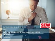 Referent Financial Group Reporting - IFRS (w/m/d) - Bruchsal