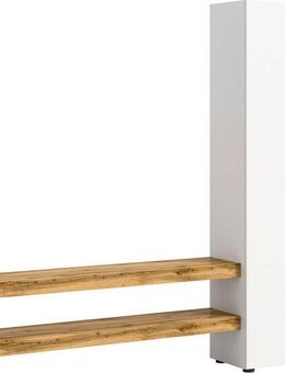 INOSIGN Wohnwand Zolder, Breite 240 cm, push-to-open, 1 Tür, 3 Einlegeböden, (2-St), 2 offene Fächer, TV-Wand, Media-Möbel, TV-Möbel, Wohnzimmermöbel