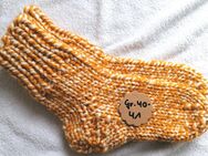 Super dicke bunte gestrickte Socken - Wellness Socken - Gr. 40-41 - Dahme