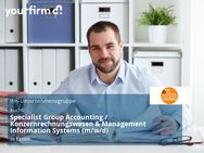 Specialist Group Accounting / Konzernrechnungswesen & Management Information Systems (m/w/d) - Essen