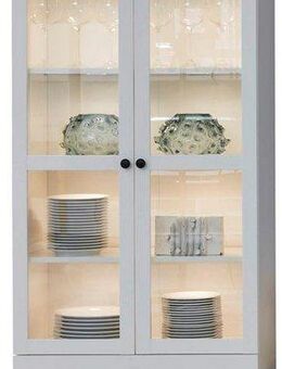Home affaire Vitrine Örebro Vitrine mit 2 Türen, 2 Schubkasten & Soft-Close - (B/T/H) 81/41/196 cm