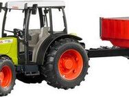 Bruder® Spielzeug-Traktor Claas Nectis 267 F Frontlader mit Bordwandkipper (02112), Made in Europe