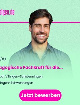Pädagogische Fachkraft für die Kindertagesstätte Marbach (m/w/d) - Villingen-Schwenningen