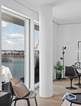 High-End Living im Luxus-Tower FiftyNine mit Elbe & Cityblick auf der Strandkaispitze - Hamburg