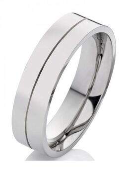Herrenring Edelstahl HE014 mit gratis Gravur - Aholming