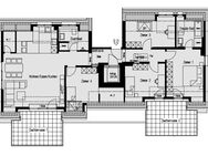 Bezugsfertige 5-Zimmer-Penthouse-Wohnung - Wiesbaden