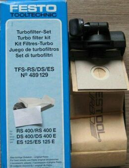 Festo Turbofilter Set TFS-RS400 #489129 für RS400,DS400,ES125 neu - Gedern