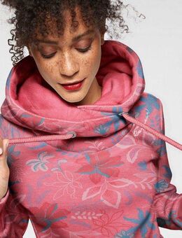 Ragwear Kapuzensweatshirt GRIPY FLOWERS O Hoodie mit floralem All Over-Druck