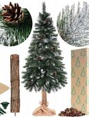 Design Weihnachtsbaum Christbaum Tannenbaum Kunstbaum künstlicher XXL Starter Set 220cm in 42105
