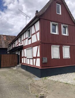 Wohnen, Hobby oder Gewerbe und ein ruhiger Garten zum Erholen ! - Nidda