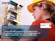 Technische Mitarbeiterin / Technischer Mitarbeiter (w/m/d) in der Fachgruppe 2.4 Produktsicherheit, Online-Handel und Geräteuntersuchungsstelle - Düsseldorf