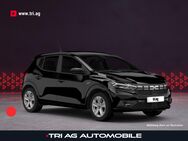 Dacia Sandero, Essential TCe 90 Perlmutt-Schwarz Metallic, Jahr 2022 - Kippenheim