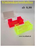 Acryl-Kartenhalter. Visitenkarten-Organizer in 27749