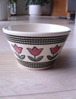 Staffel Limburg Echt Dom-Keramik Schale alt Blumen Vintage 3,- - Flensburg