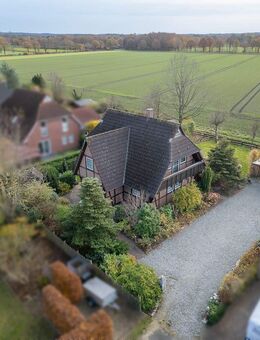 Fachwerkhaus mit Ausblick - Einfamilienhaus in Randlage vom Ortskern - Tarmstedt