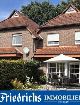 Kapitalanlage! Reihenendhaus m. Garage, Terrasse u. sonnigem Garten in Edewecht / ruh., zentr. Lage - Edewecht