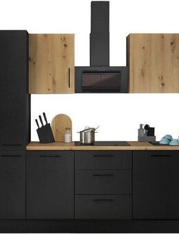 BASIC by Balculina Küchenzeile Turin, Breite 310 cm, wahlweise mit E-Geräten